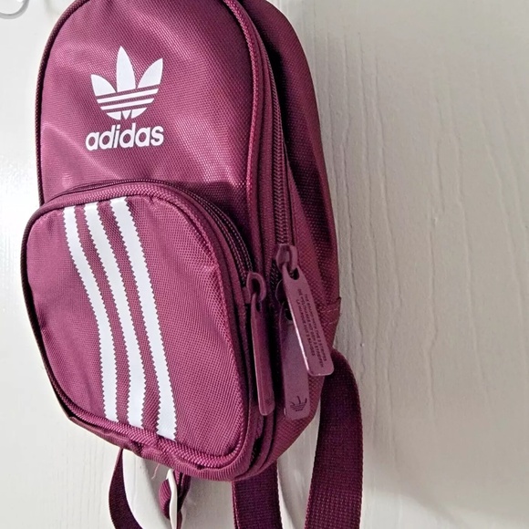 Adidas Mini Maroon Backpack - Picture 5 of 15